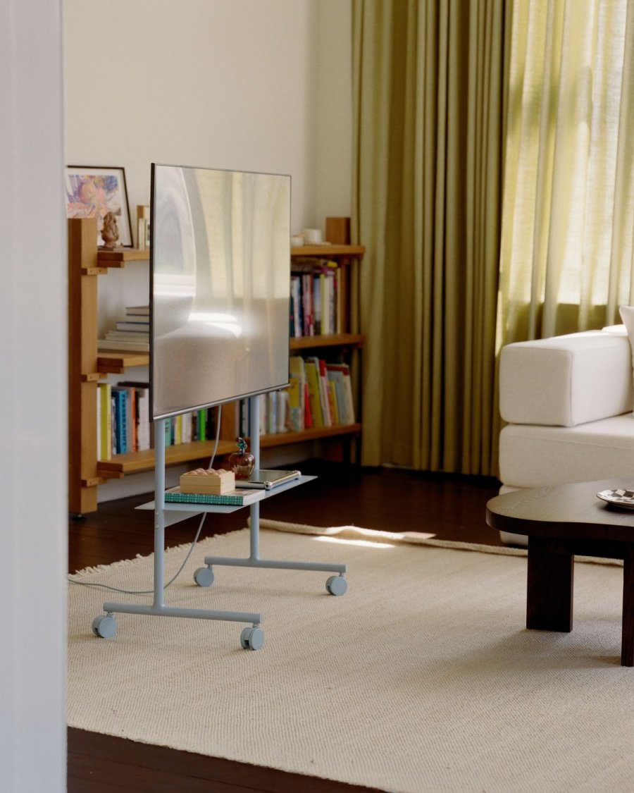 Pedestal Rover TV-Stander 117 cm, Powder Blue